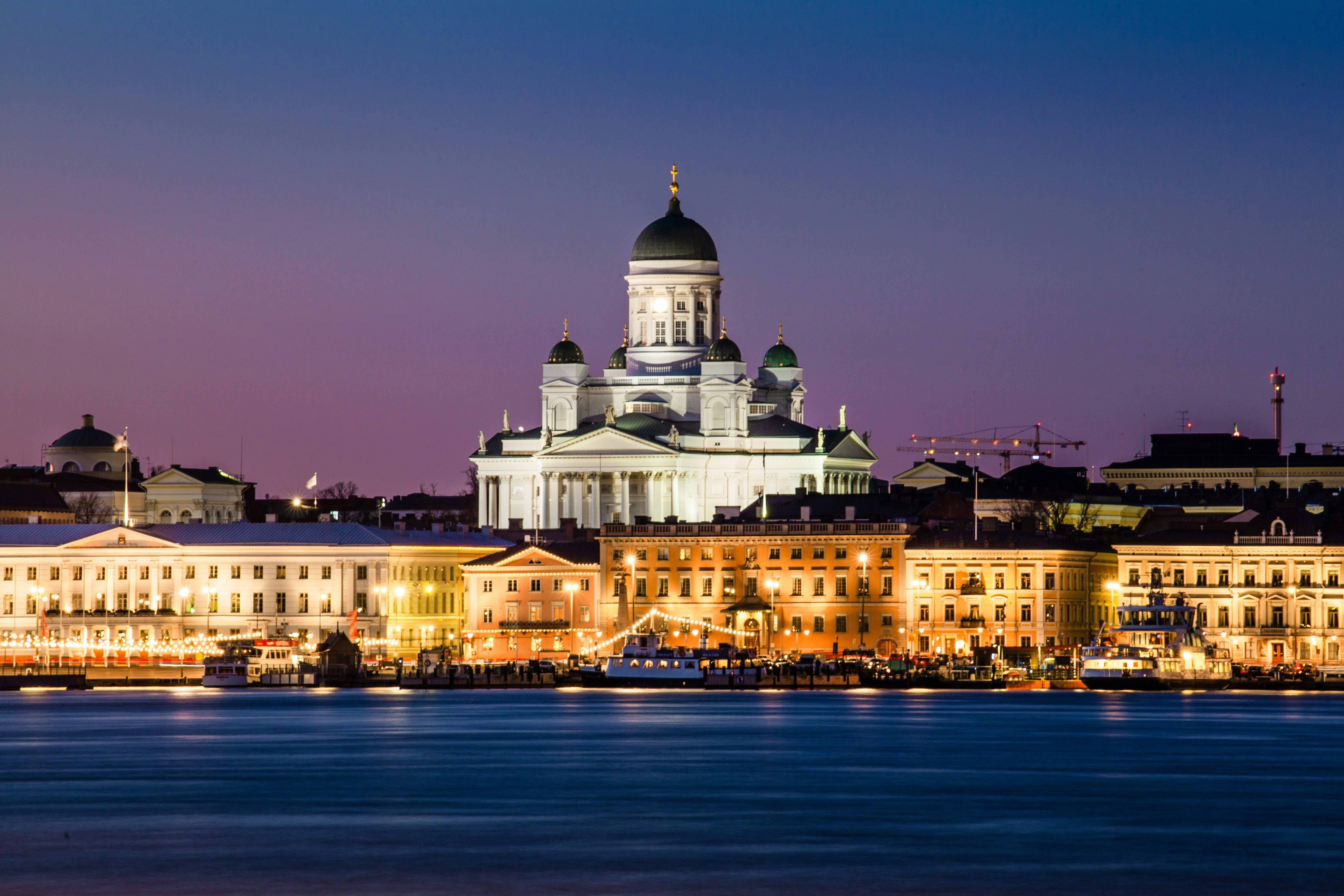 Helsinki Cathedral at Night